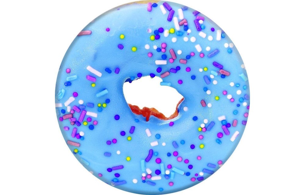 PopSockets Device Stand and Grip - Blue Donut