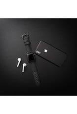 Bull Strap Bull Strap Genuine Bold Leather Strap for Apple Watch 42/44/45mm - Black Edition Matte/Black