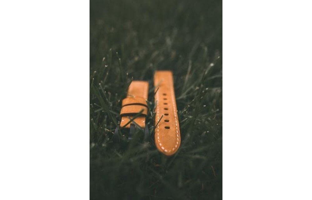 Bull Strap Genuine Bold Leather Strap for Apple Watch 38/40/41mm - Classic/Sliver