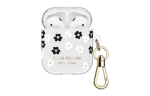 Kate Spade Flexible Case for Apple AirPods 1/2 - Scattered Flowers
