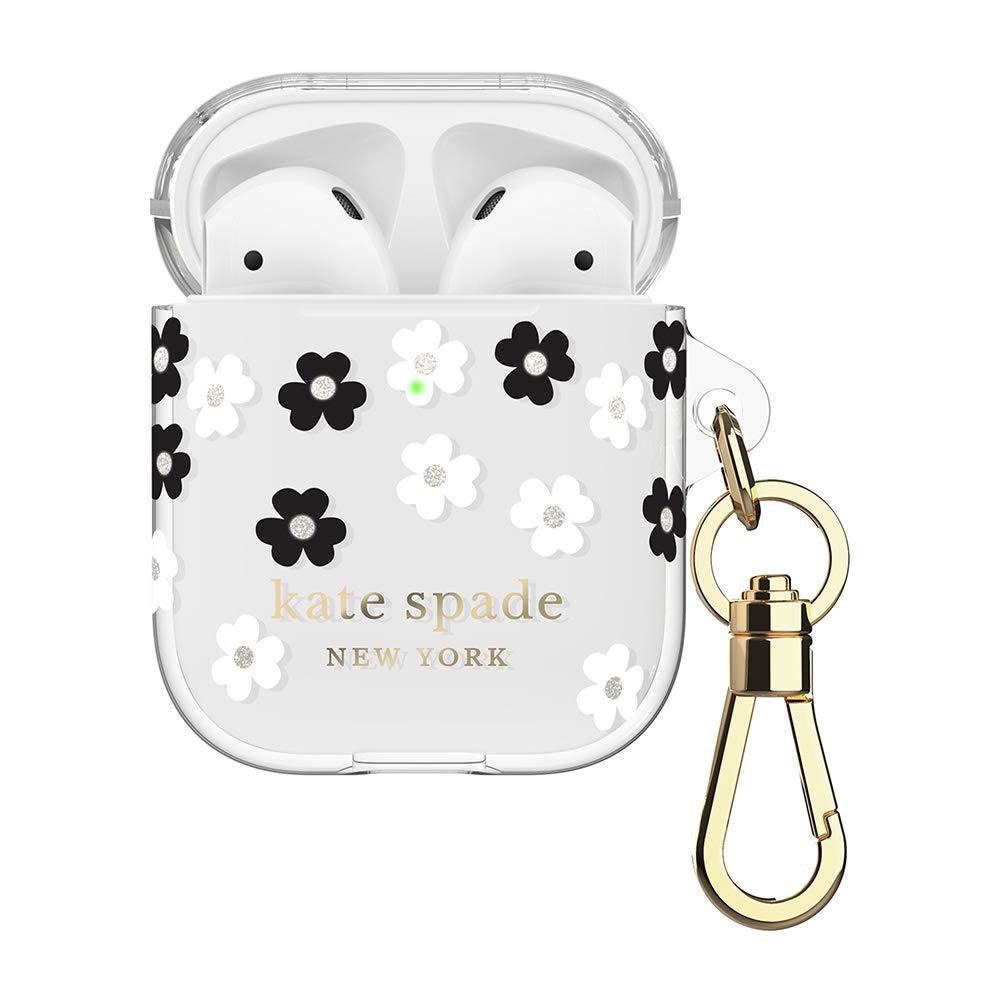Kate Spade Flexible Case for Apple AirPods 1/2 - Scattered Flowers