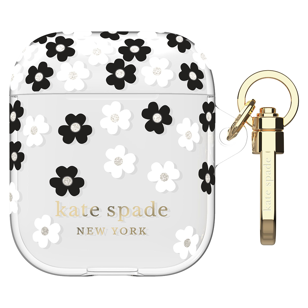Kate Spade Flexible Case for Apple AirPods 1/2 - Scattered Flowers