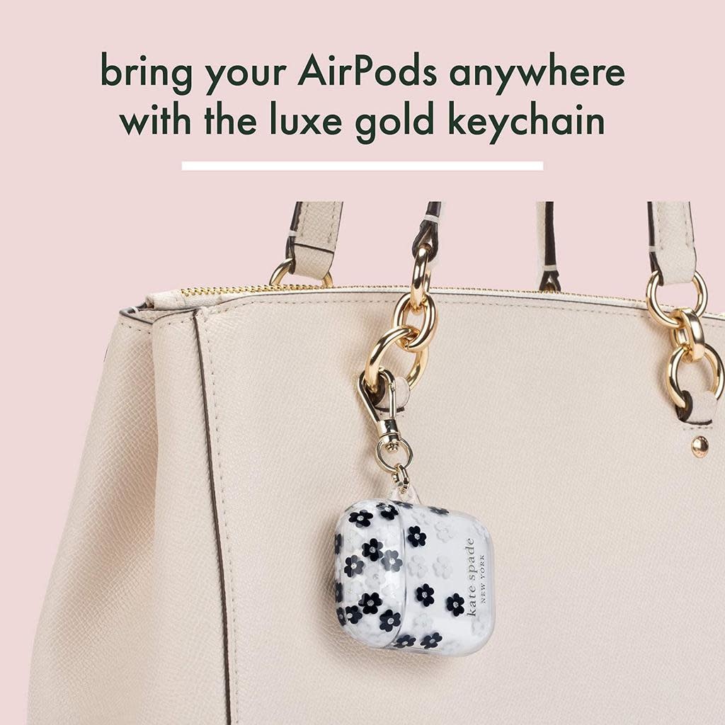 Kate Spade Flexible Case for Apple AirPods 1/2 - Scattered Flowers