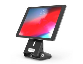 Compulocks Hand Grip and Dock Universal Kiosk Stand for iPad and Tablet - Black