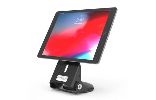 Compulocks Hand Grip and Dock Universal Kiosk Stand for iPad and Tablet - Black