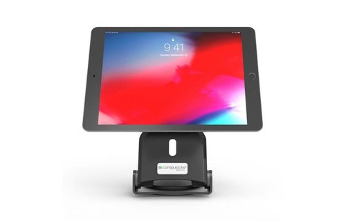 Compulocks Hand Grip and Dock Universal Kiosk Stand for iPad and Tablet - Black