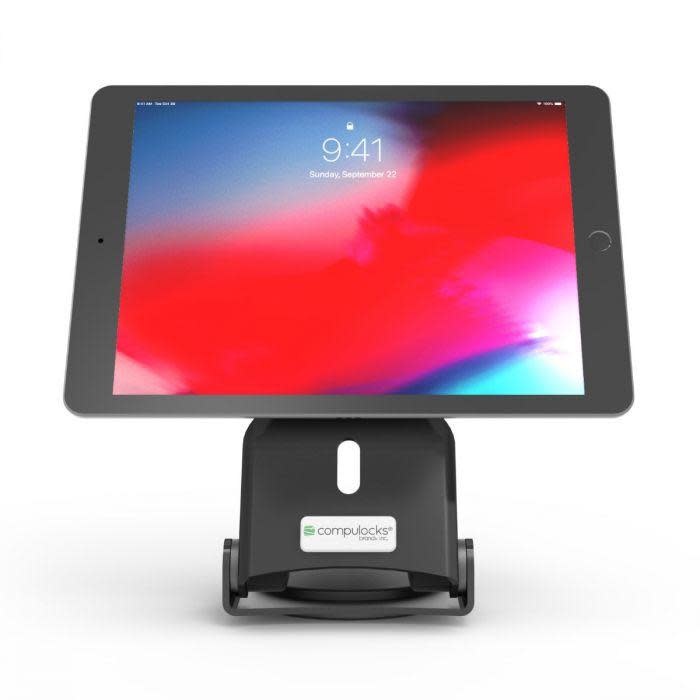 Compulocks Hand Grip and Dock Universal Kiosk Stand for iPad and Tablet - Black