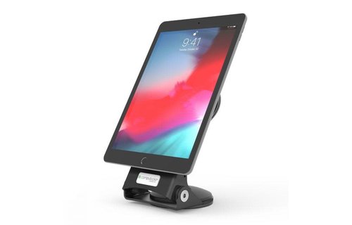Compulocks Hand Grip and Dock Universal Kiosk Stand for iPad and Tablet - Black