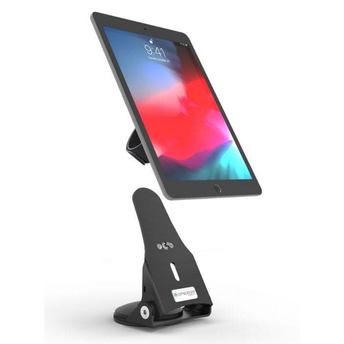 Compulocks Hand Grip and Dock Universal Kiosk Stand for iPad and Tablet - Black