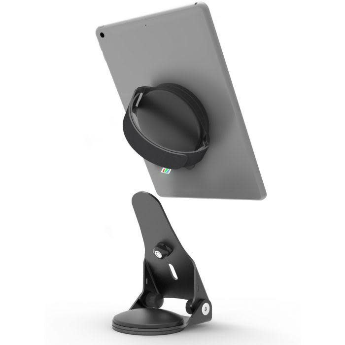 Compulocks Hand Grip and Dock Universal Kiosk Stand for iPad and Tablet - Black