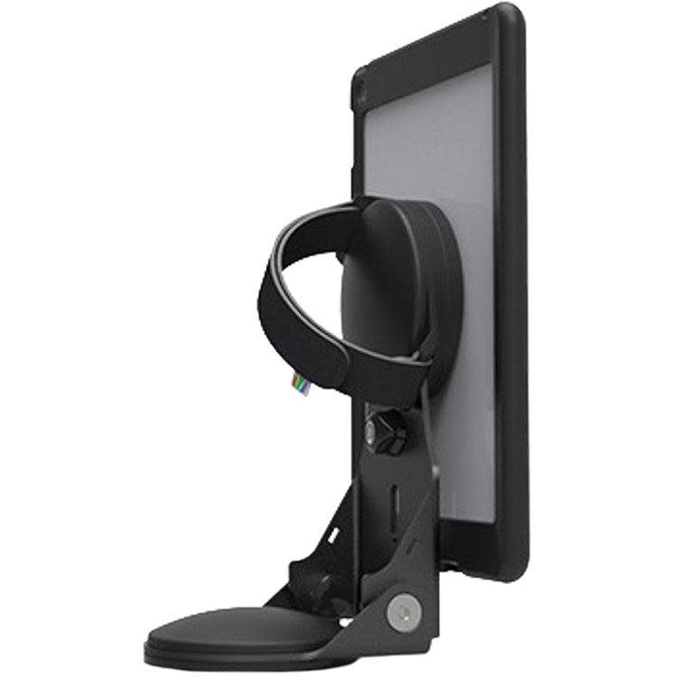 Compulocks Hand Grip and Dock Universal Kiosk Stand for iPad and Tablet - Black