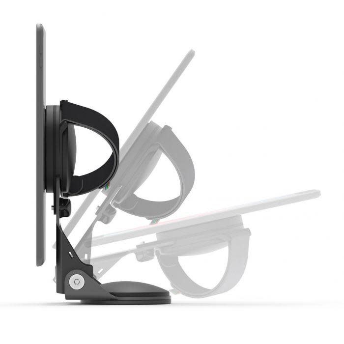 Compulocks Hand Grip and Dock Universal Kiosk Stand for iPad and Tablet - Black