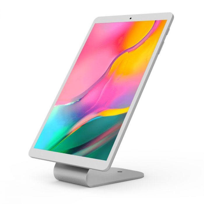 Compulocks HoverTab Universal Security Lock Stand for iPad and Tablet - Silver