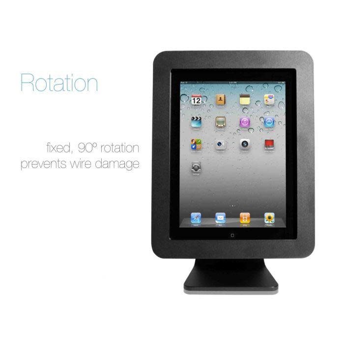 Compulocks Executive 360 iPad 2/3/4/ Enclosure Kiosk Stand - Black
