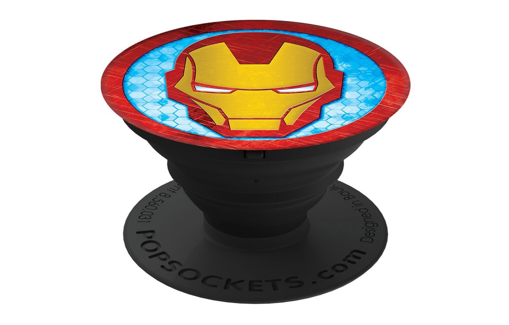PopSockets PopSockets Marvel Device Stand and Grip - Iron Man Icon - Gadget  Zone