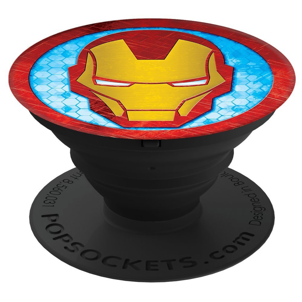 PopSockets Marvel Device Stand and Grip - Iron Man Icon