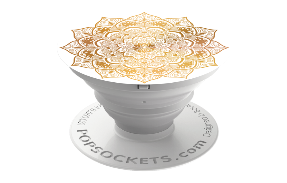 PopSockets Device Stand and Grip - Golden Silence