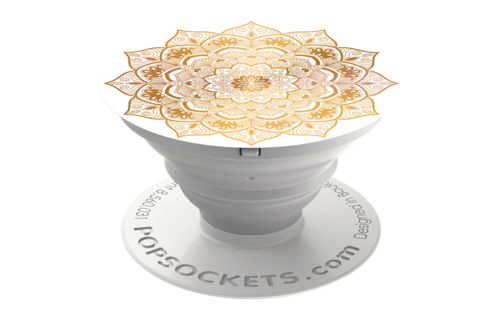 PopSockets Device Stand and Grip - Golden Silence