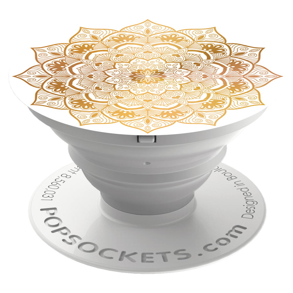PopSockets Device Stand and Grip - Golden Silence