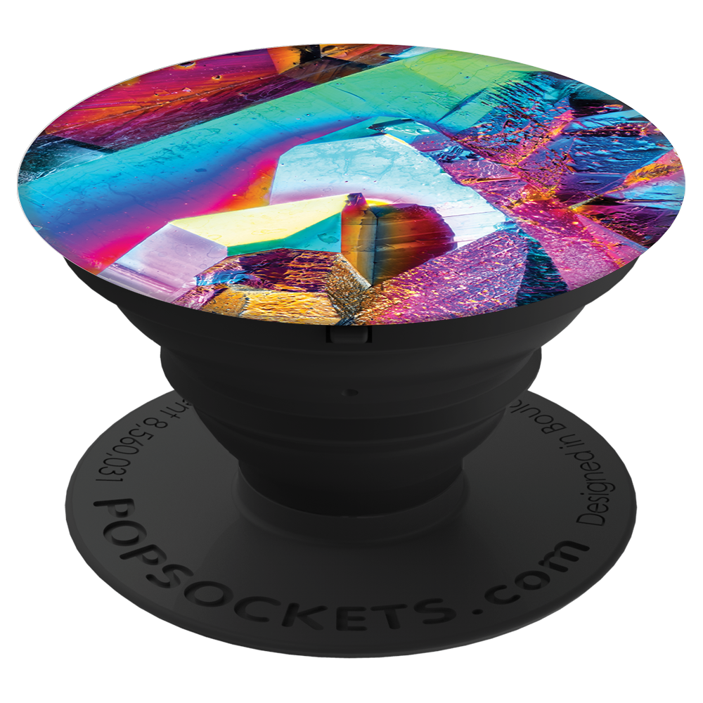 PopSockets Gloss Device Stand and Grip - Rainbow Gem