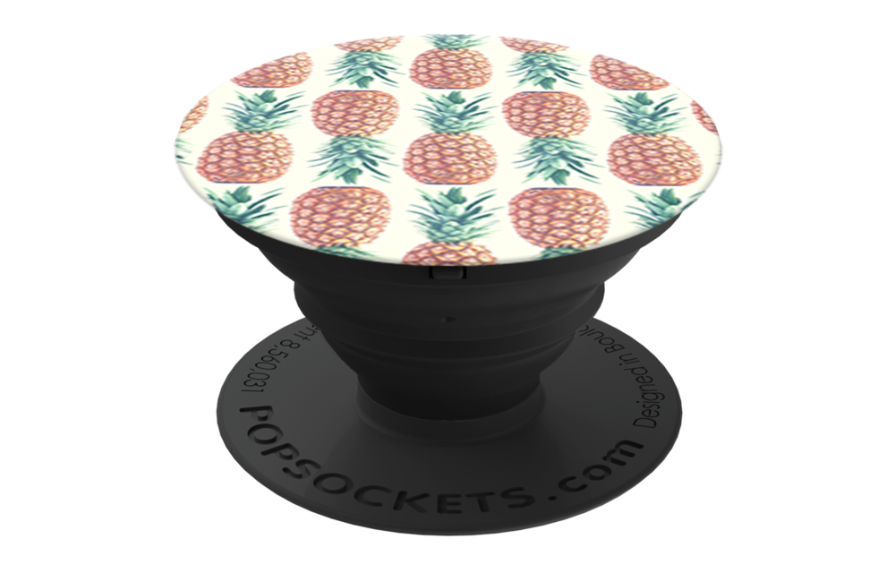 PopSockets Device Stand and Grip - Pineapple Pattern