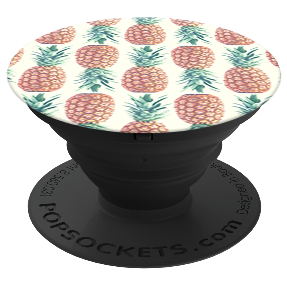 PopSockets Device Stand and Grip - Pineapple Pattern