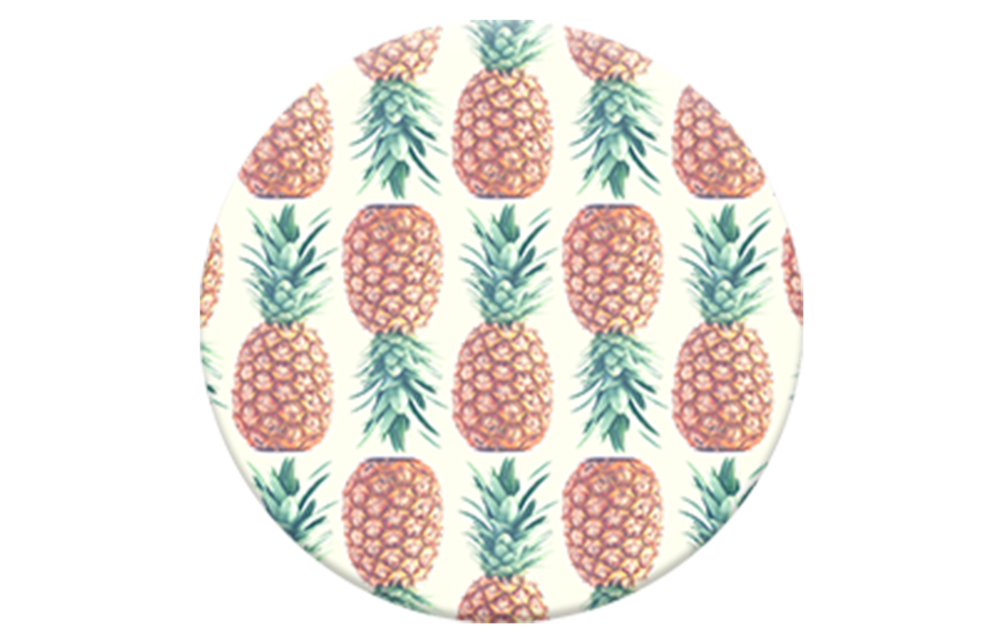 PopSockets Device Stand and Grip - Pineapple Pattern