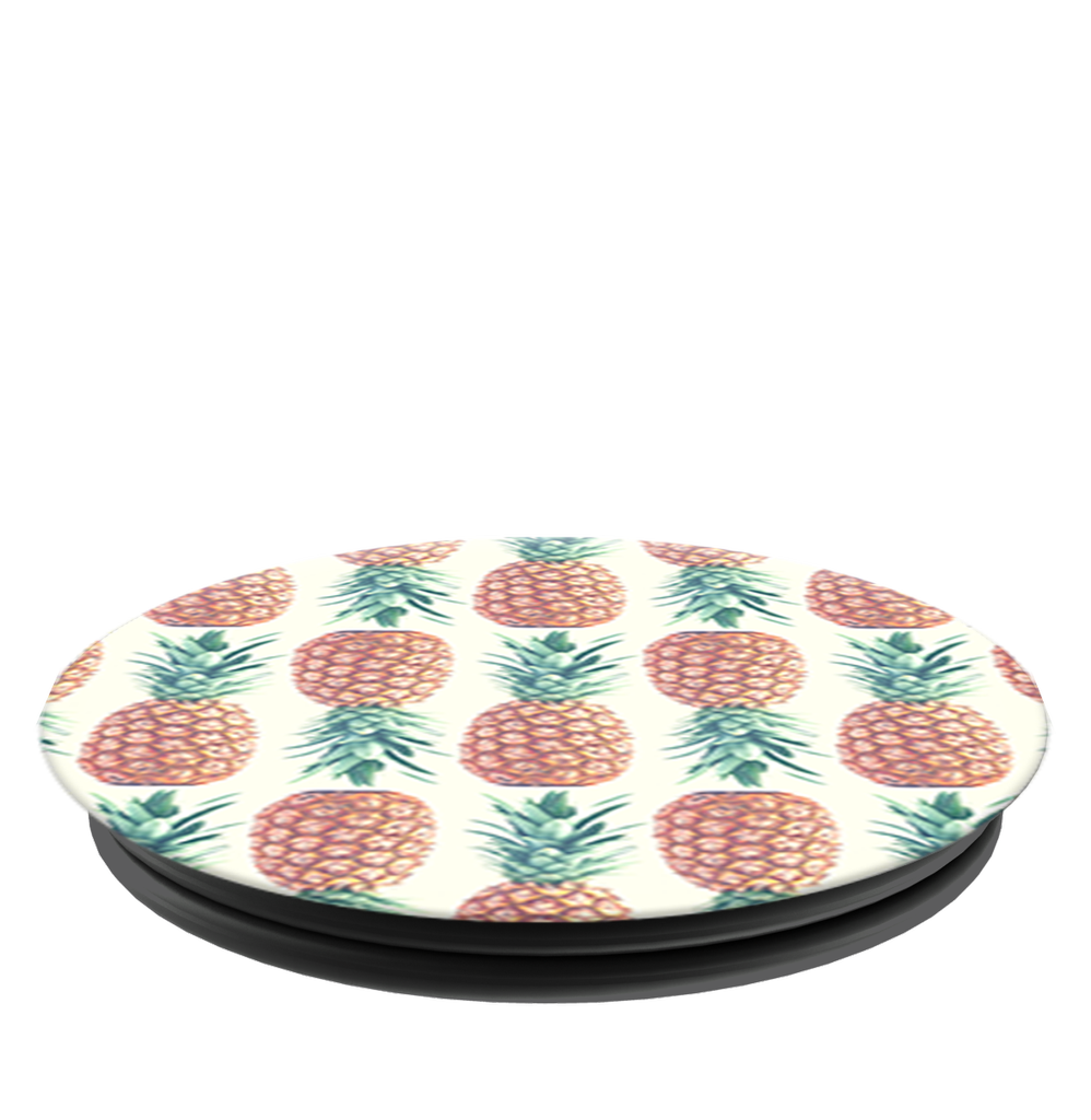 PopSockets Device Stand and Grip - Pineapple Pattern