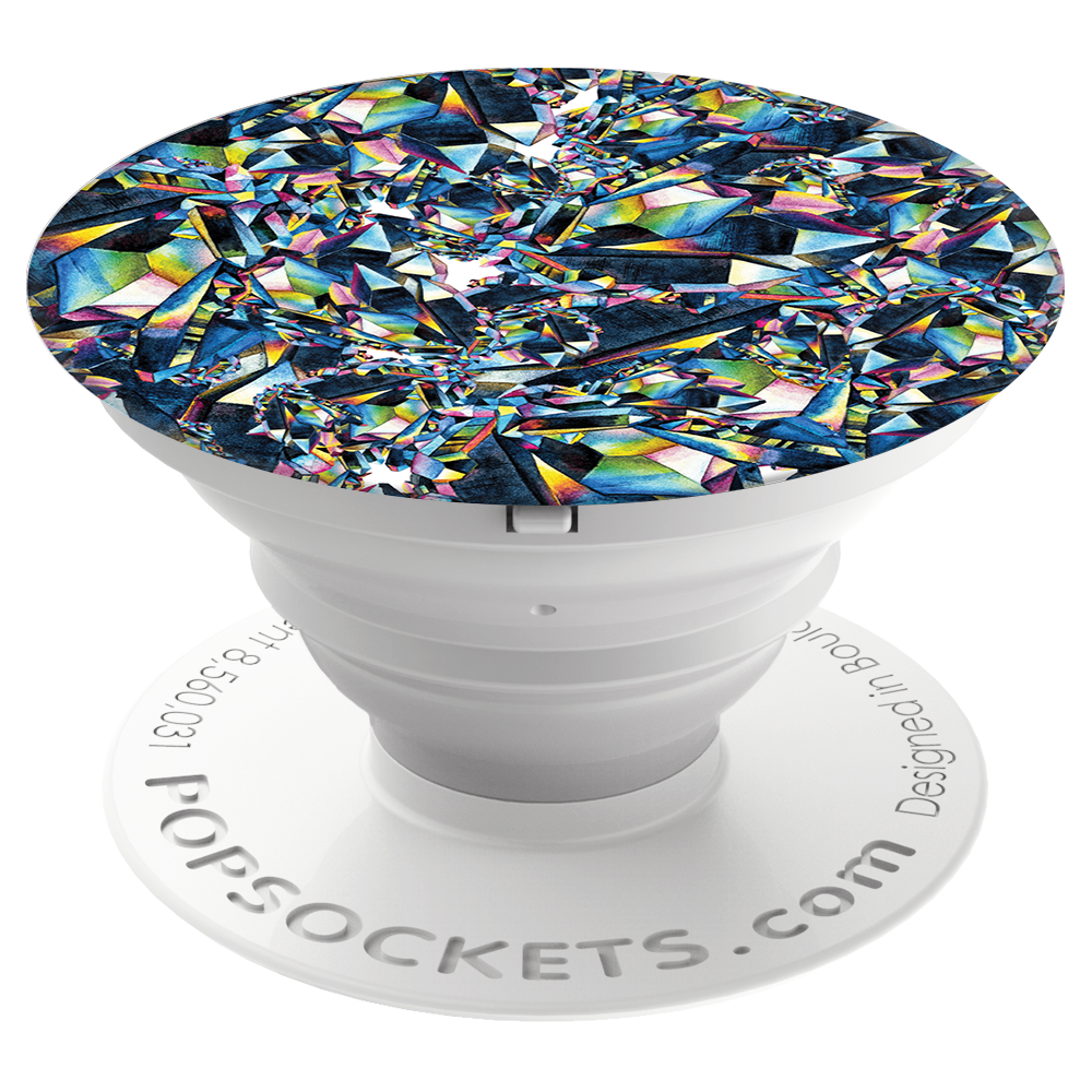 PopSockets Gloss Device Stand and Grip - Facet