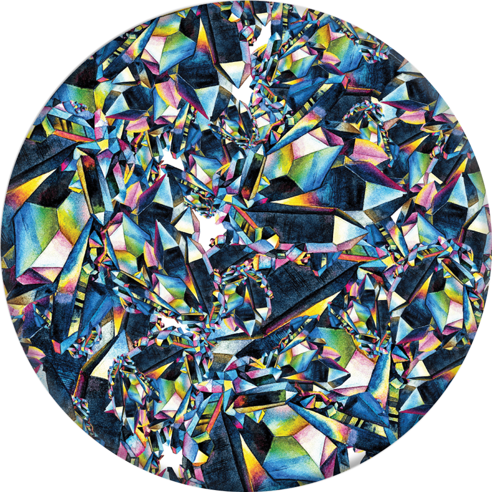 PopSockets Gloss Device Stand and Grip - Facet