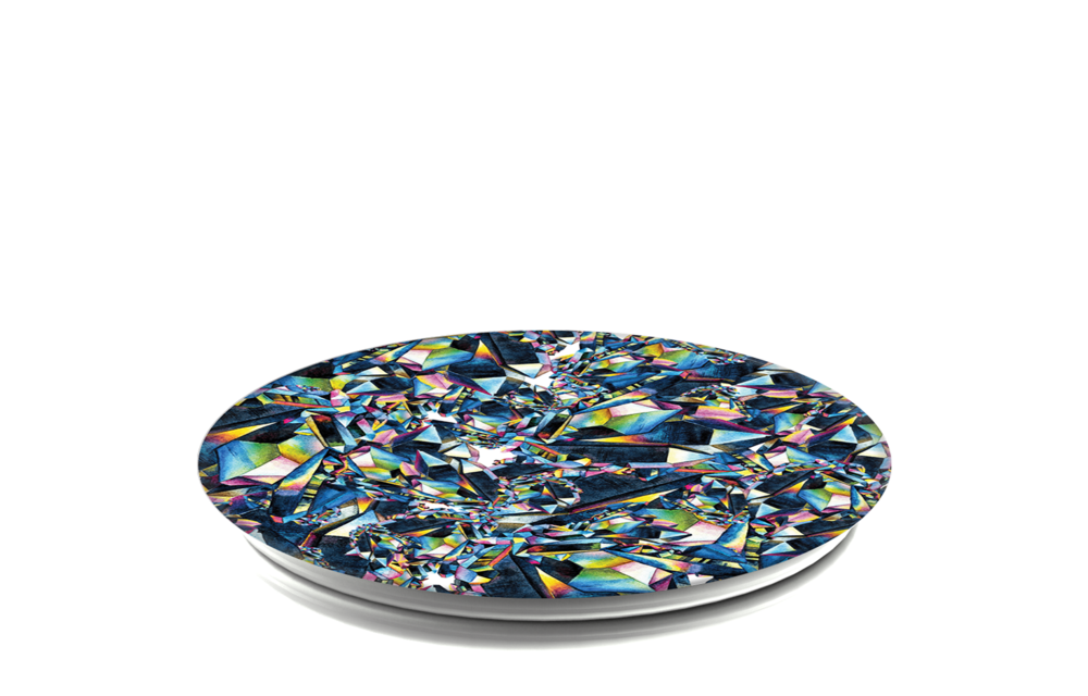 PopSockets Gloss Device Stand and Grip - Facet