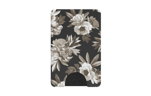 PopSockets PopWallets Card Holder - Mono Floral