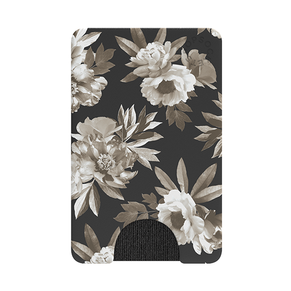 PopSockets PopWallets Card Holder - Mono Floral