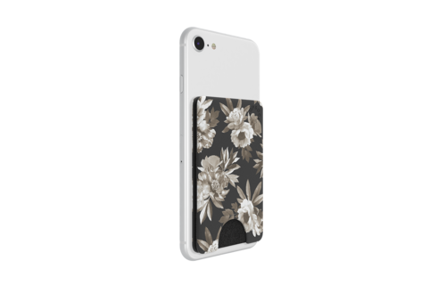 PopSockets PopWallets Card Holder - Mono Floral