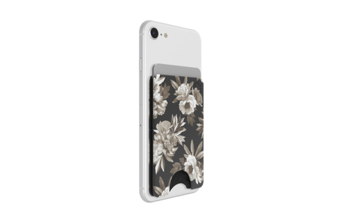 PopSockets PopWallets Card Holder - Mono Floral