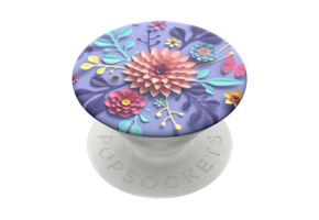PopSockets PopGrips Swappable Abstract Device Stand and Grip - Craft Flowers