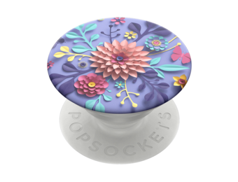 PopSockets PopGrips Swappable Abstract Device Stand and Grip - Craft Flowers