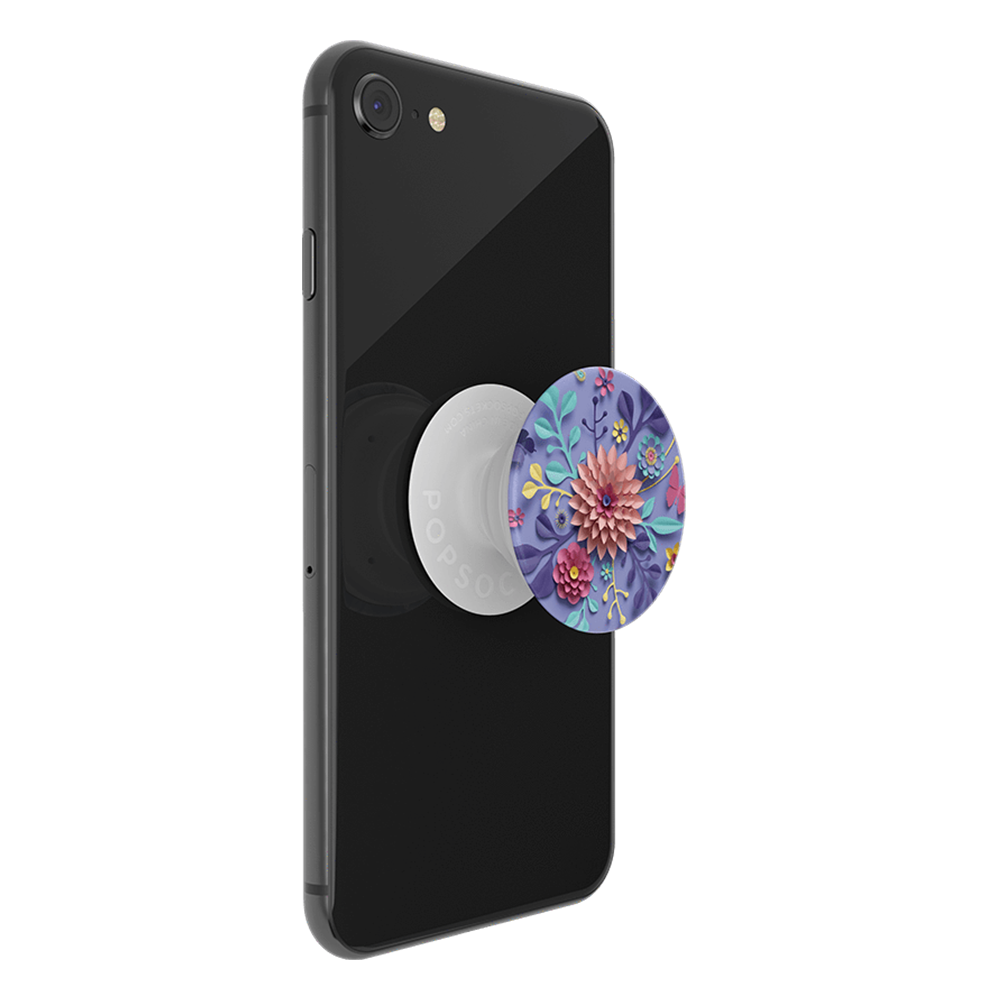PopSockets PopGrips Swappable Abstract Device Stand and Grip - Craft Flowers
