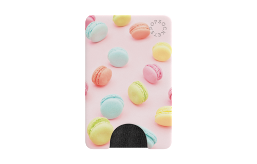 PopSockets PopWallets Card Holder - Parisian Macaroons
