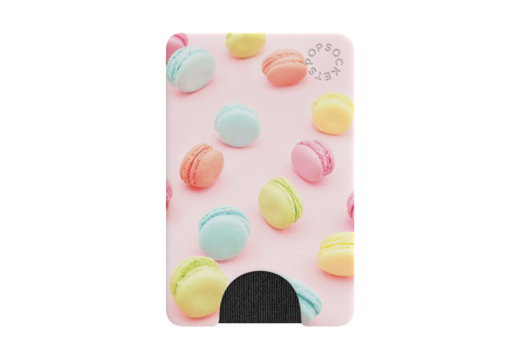 PopSockets PopWallets Card Holder - Parisian Macaroons