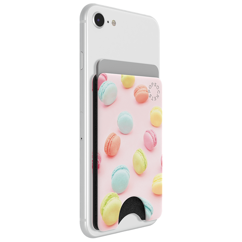 PopSockets PopWallets Card Holder - Parisian Macaroons