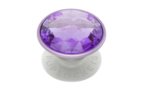 PopSockets PopGrips Swappable Abstract Device Stand and Grip - Disco Crystal Orchid