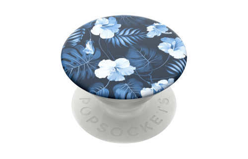 PopSockets PopGrips Swappable Abstract Device Stand and Grip - Blue Island