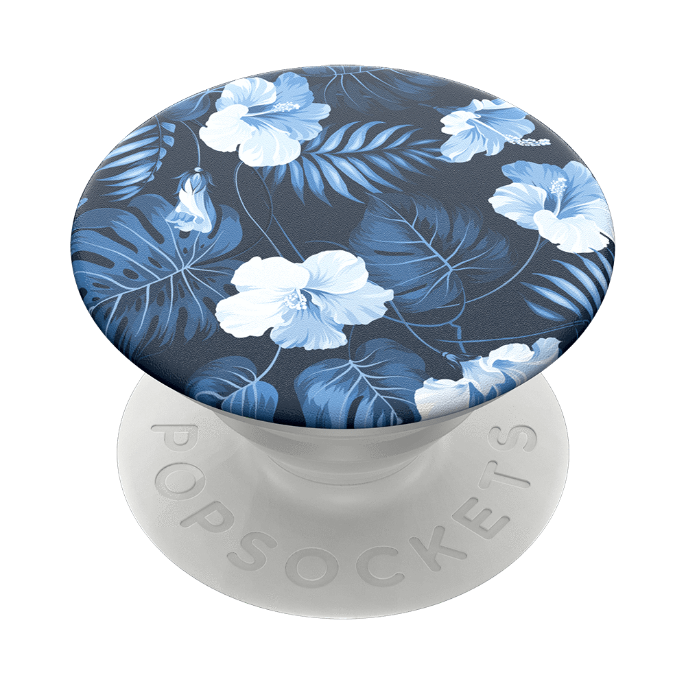 PopSockets PopGrips Swappable Abstract Device Stand and Grip - Blue Island