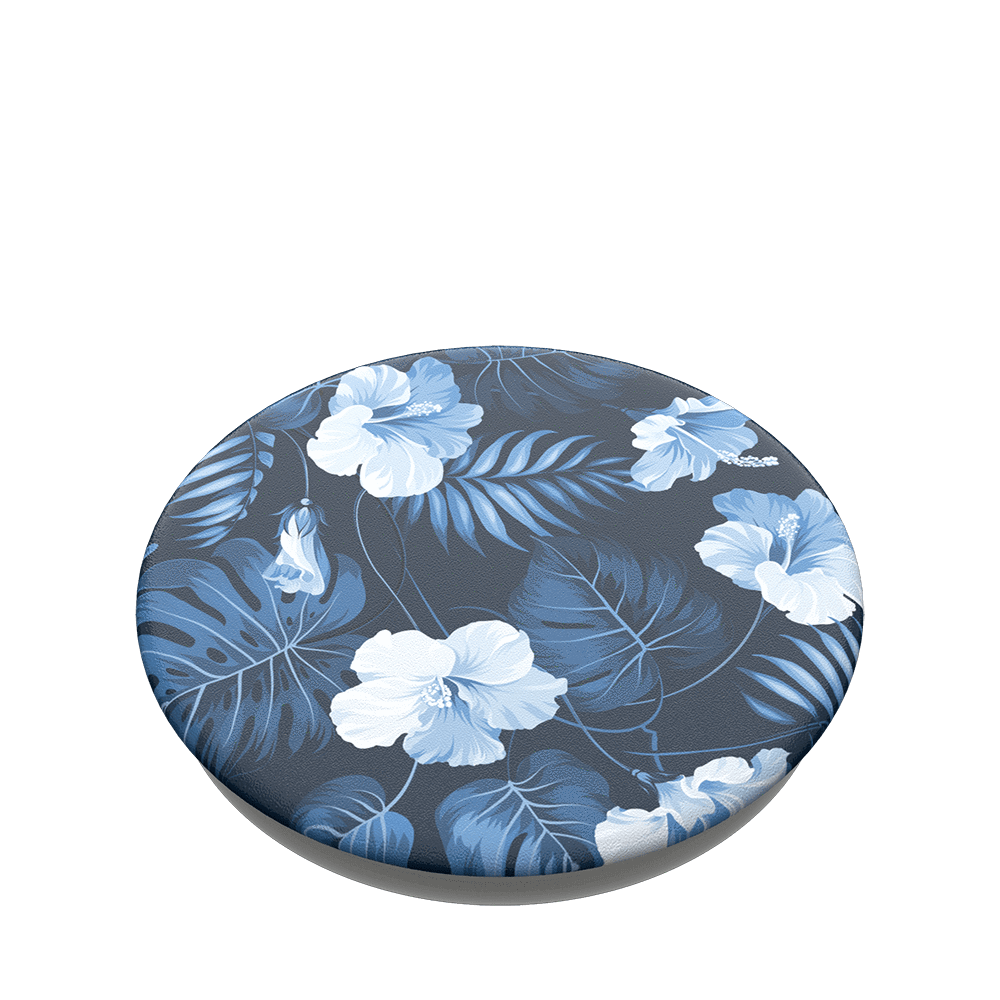 PopSockets PopGrips Swappable Abstract Device Stand and Grip - Blue Island