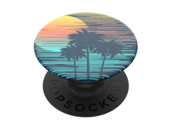 PopSockets PopGrips Swappable Abstract Device Stand and Grip - Tropical Punch