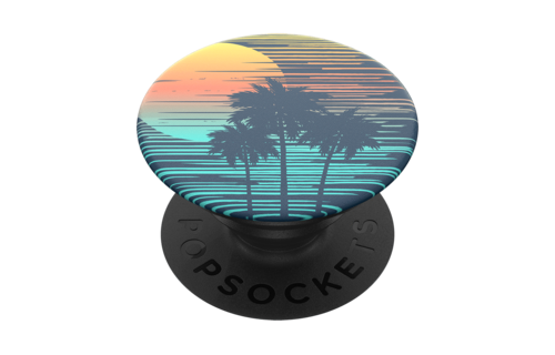 PopSockets PopGrips Swappable Abstract Device Stand and Grip - Tropical Punch