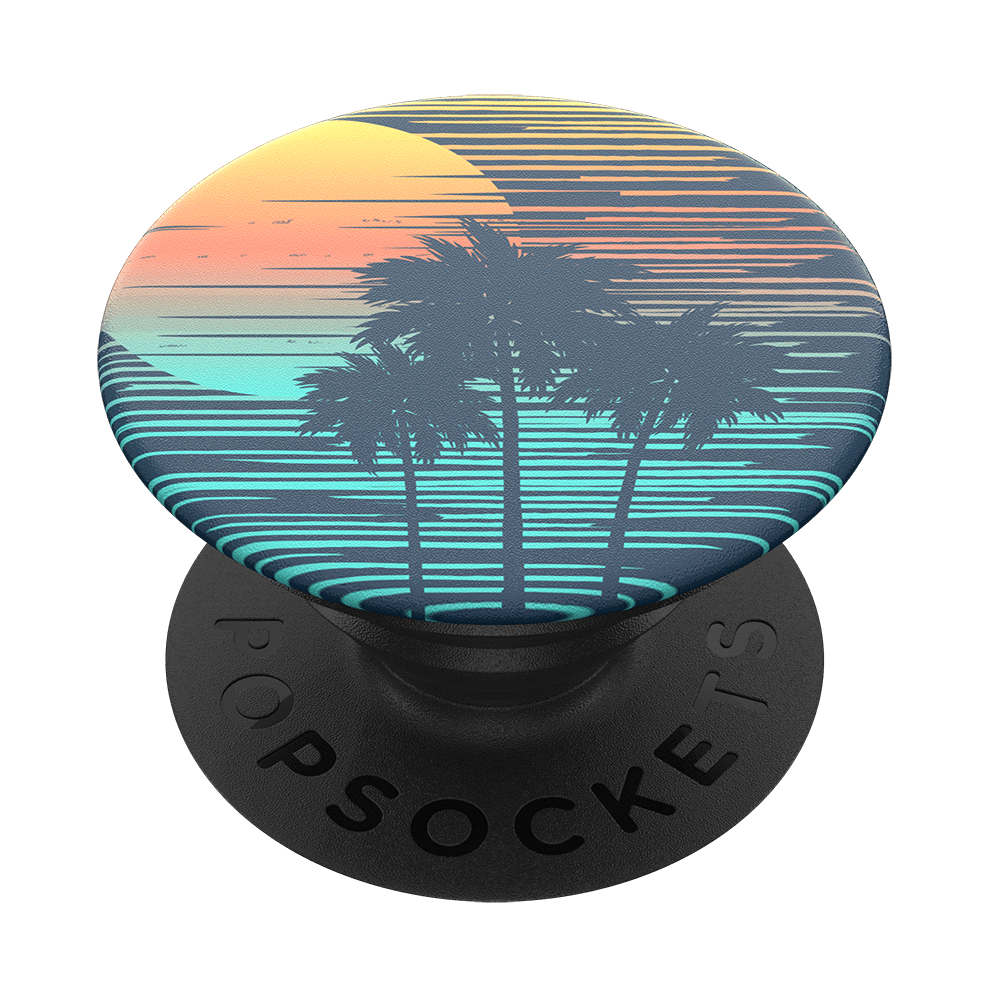 PopSockets PopGrips Swappable Abstract Device Stand and Grip - Tropical Punch