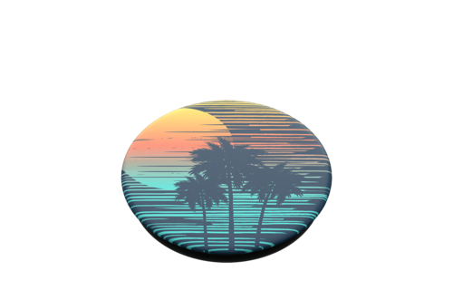 PopSockets PopGrips Swappable Abstract Device Stand and Grip - Tropical Punch