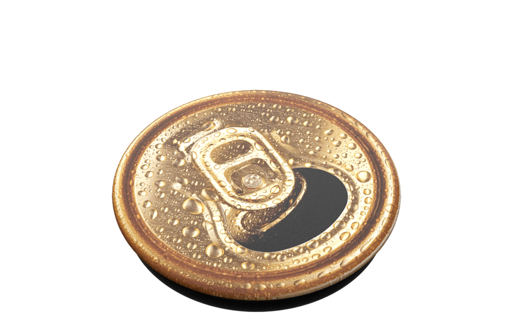 PopSockets PopGrips Swappable Retro Device Stand and Grip - Crack a Cold One